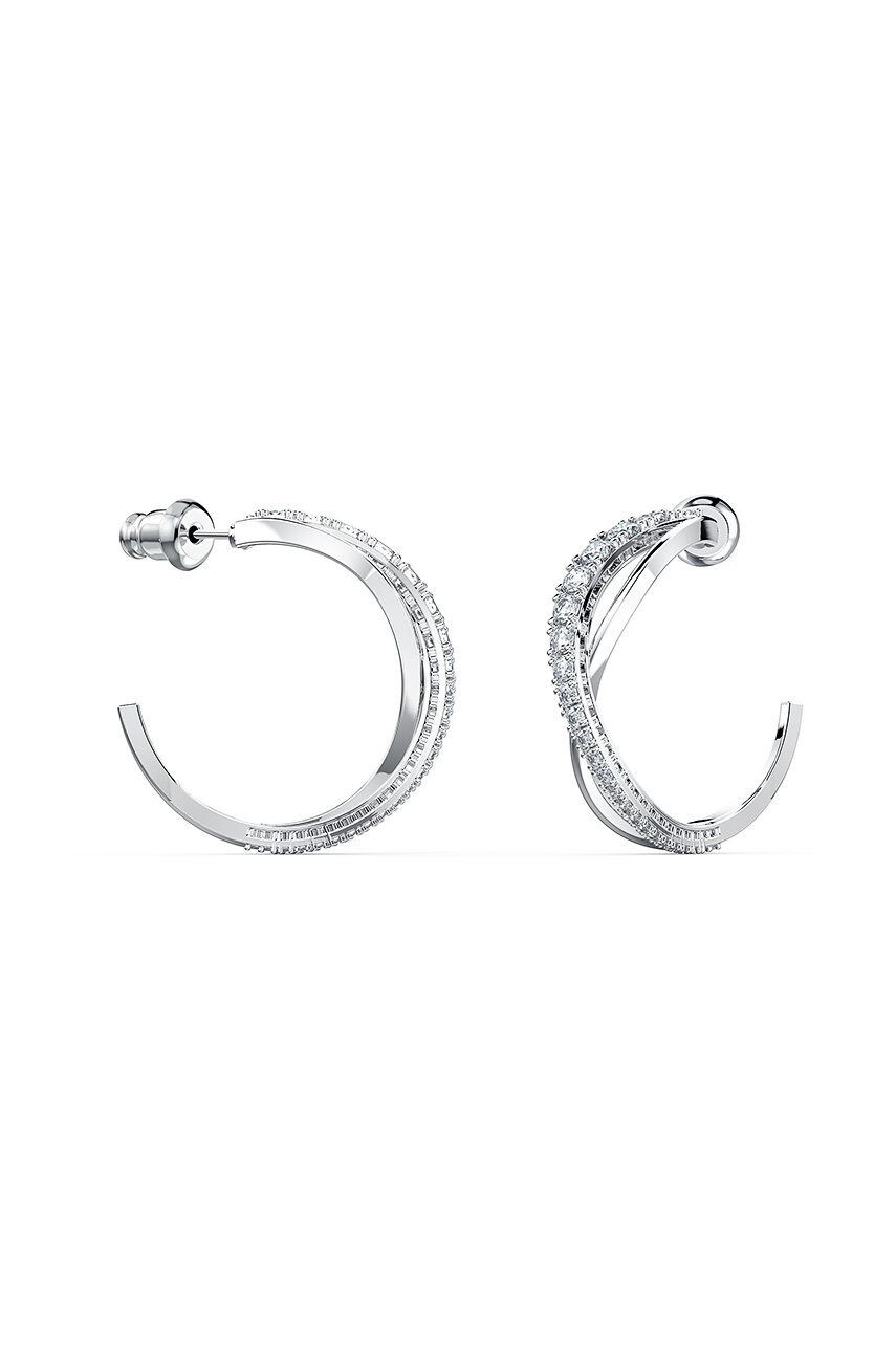 Swarovski Σκουλαρίκια TWIST MINI HOOP - Pepit.gr