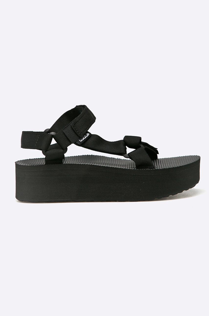 Teva Σανδάλια Flatform Universal BLK - Pepit.gr