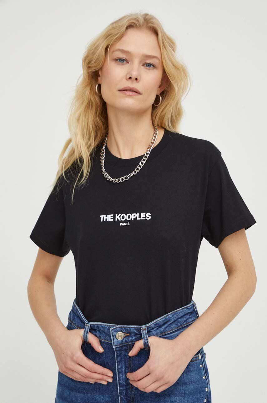 The Kooples Βαμβακερό μπλουζάκι - Pepit.gr