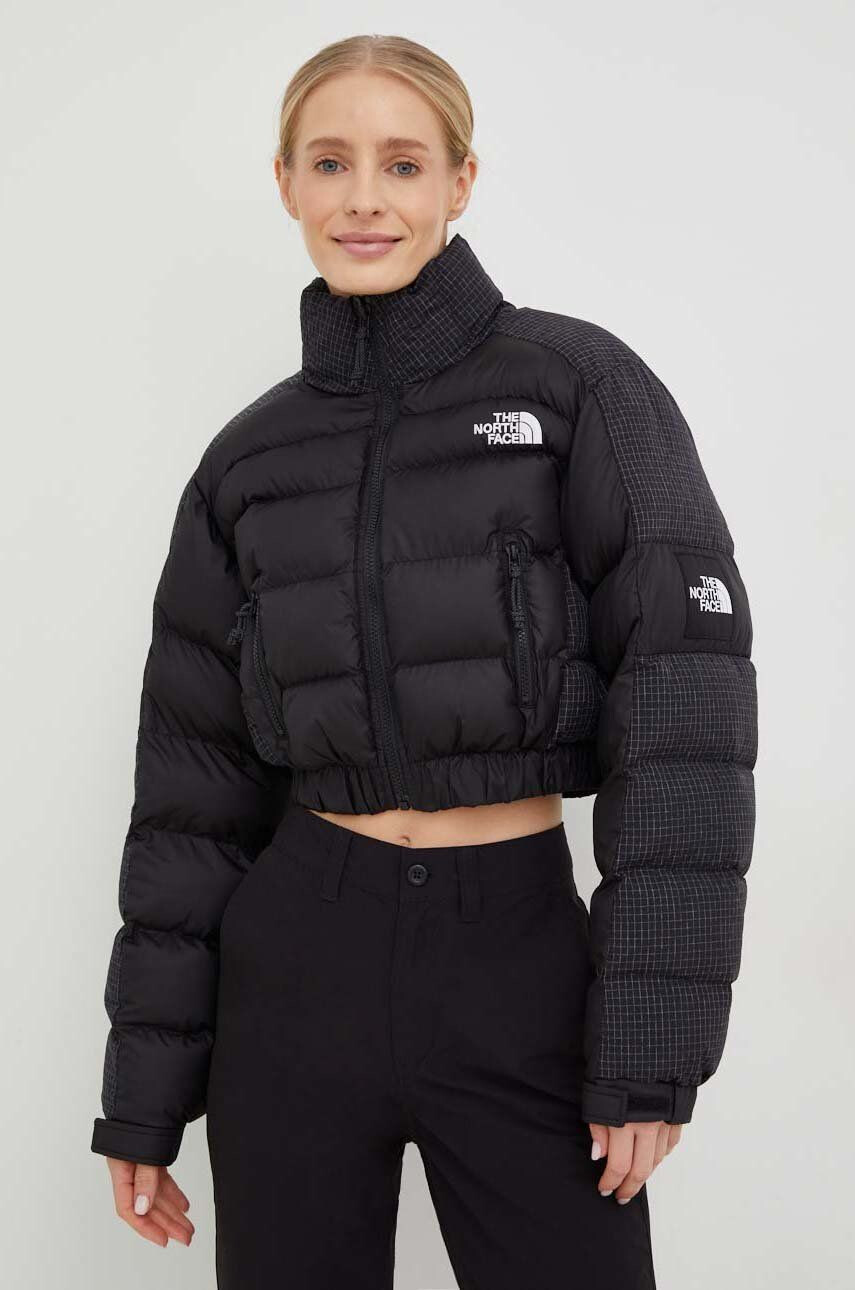 The North Face Μπουφάν Women’s Rusta Puffer χρώμα: μαύρο - Pepit.gr