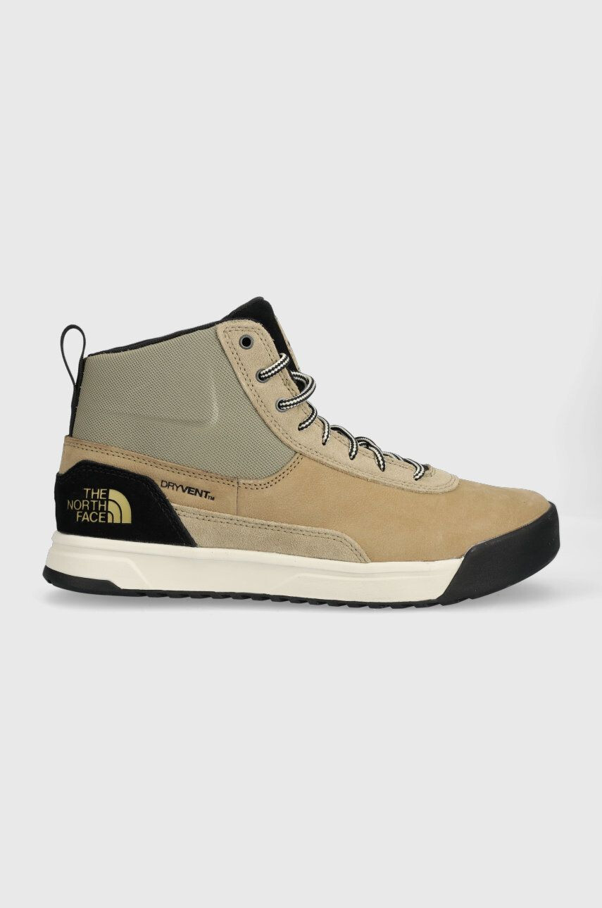 The North Face Υποδήματα MEN S LARIMER MID WP χρώμα: μπεζ - Pepit.gr