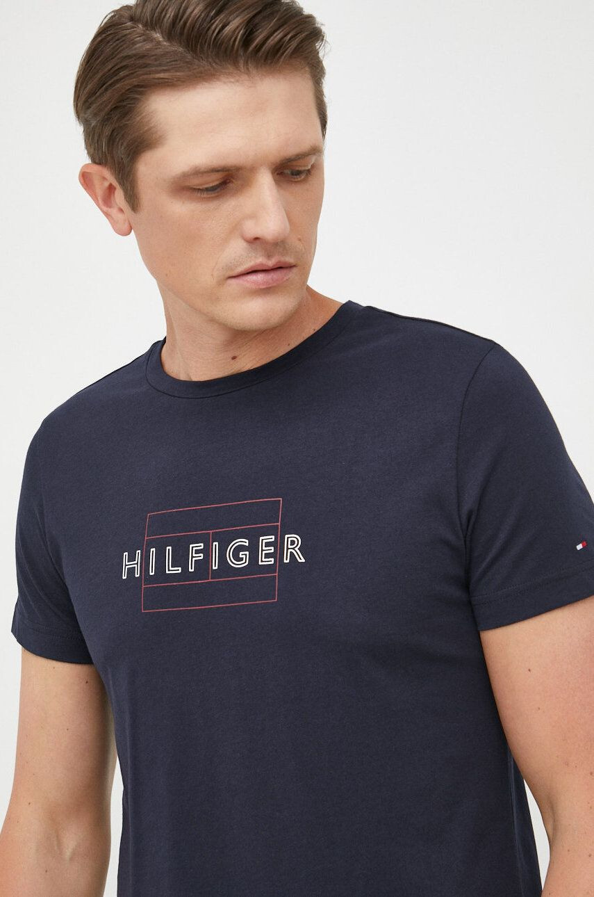 Tommy Hilfiger Βαμβακερό μπλουζάκι - Pepit.gr