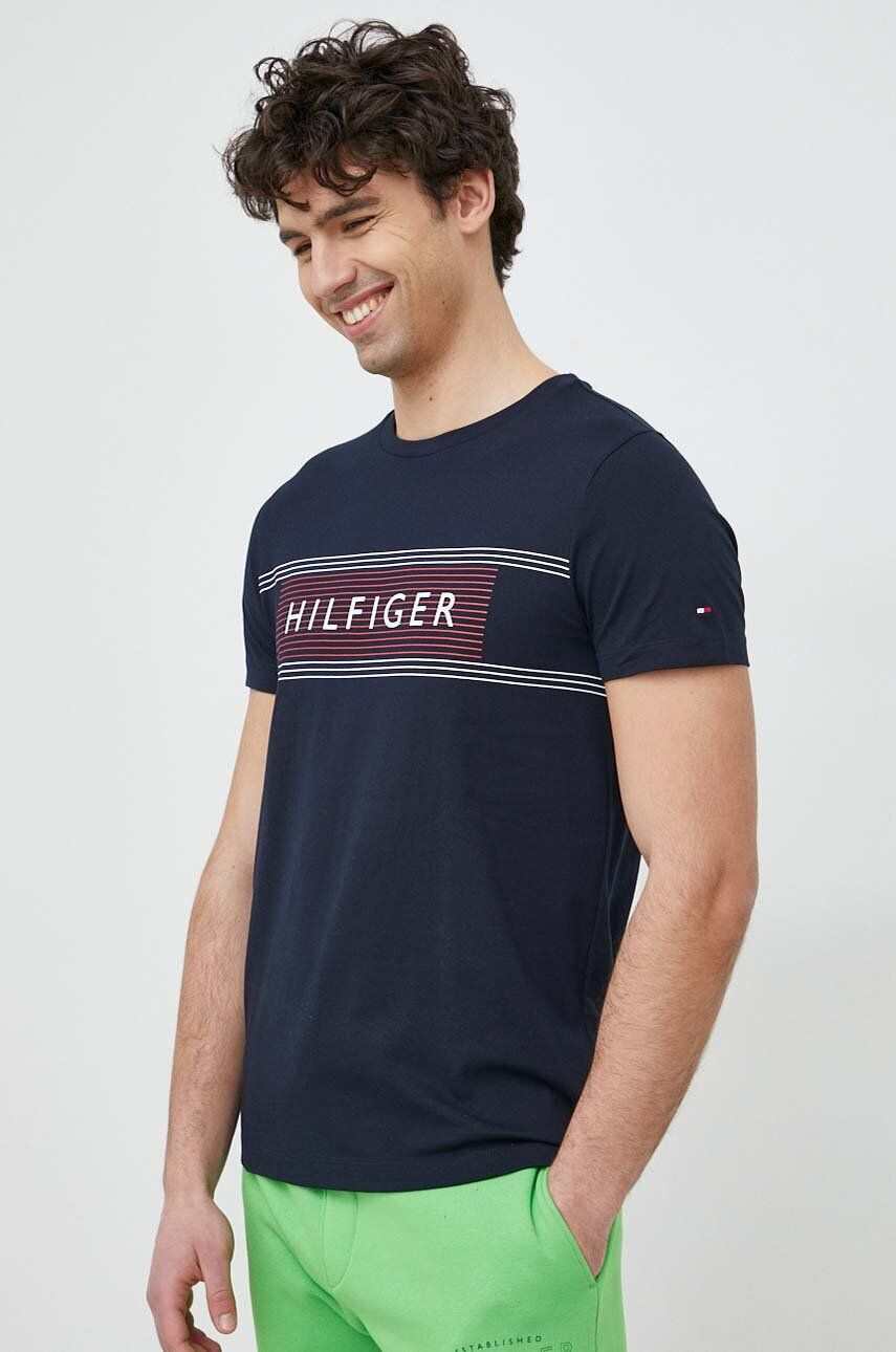 Tommy Hilfiger Βαμβακερό μπλουζάκι - Pepit.gr