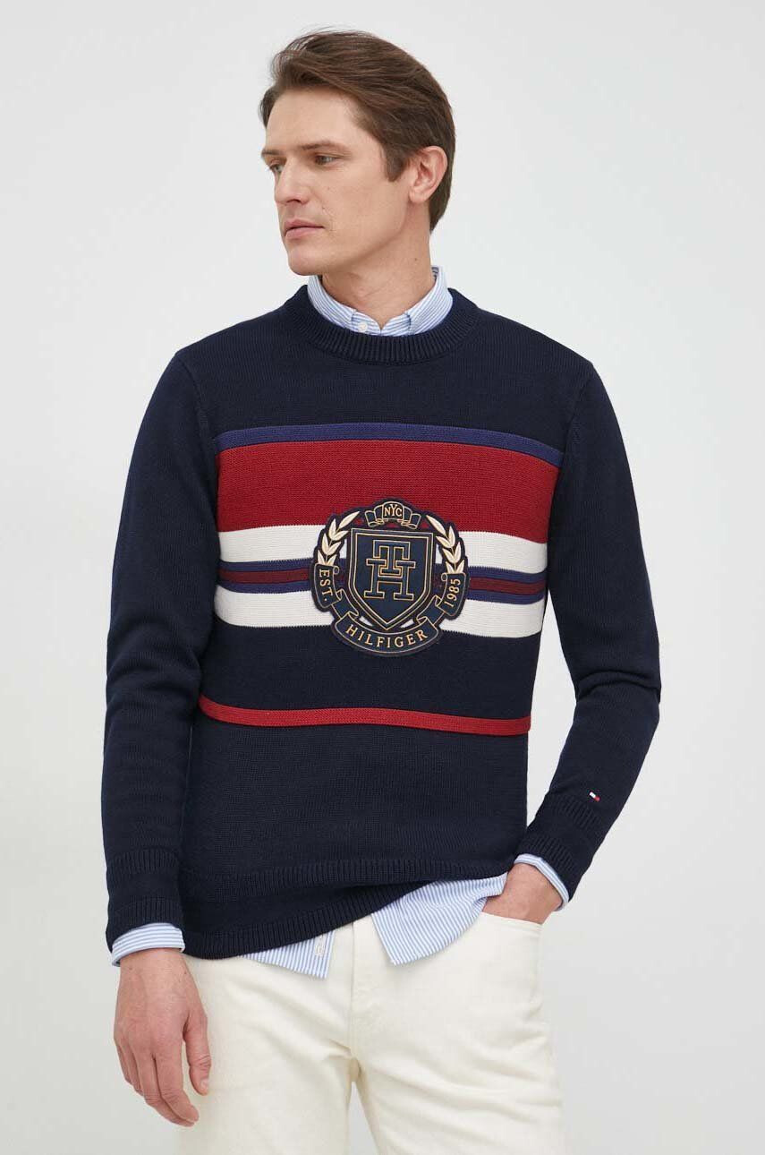 Tommy Hilfiger Βαμβακερό πουλόβερ - Pepit.gr