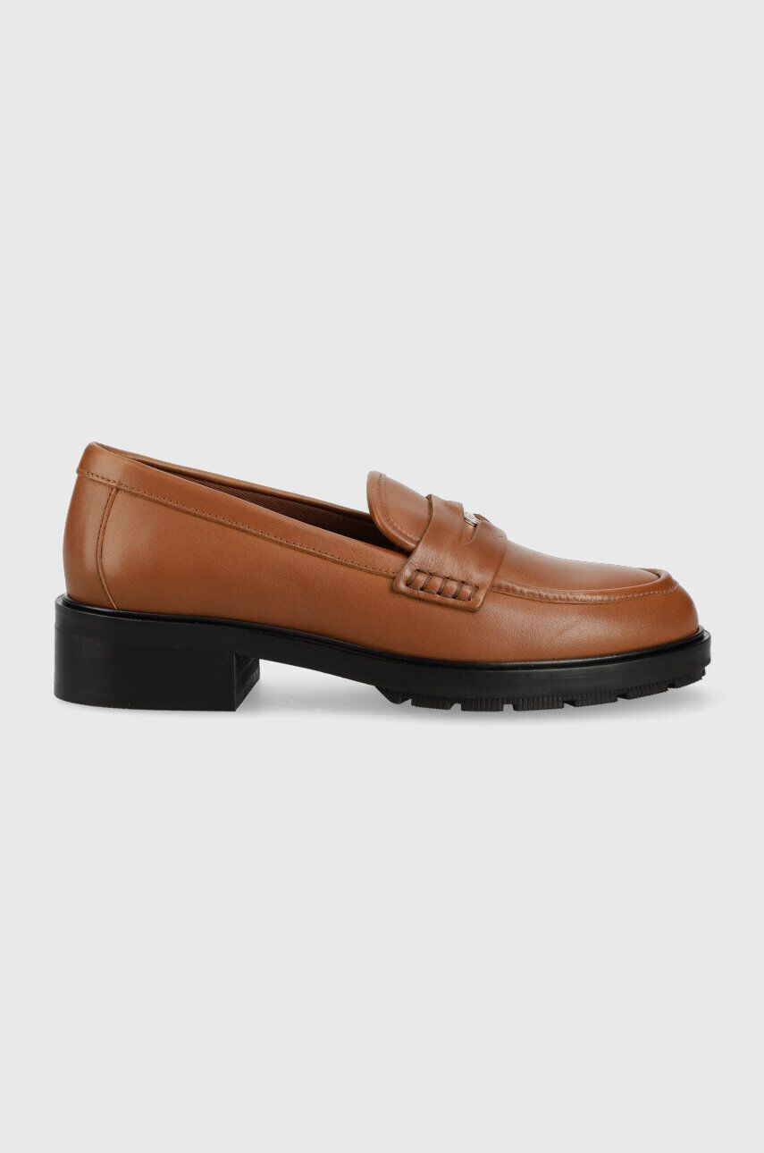 Tommy Hilfiger Δερμάτινα μοκασίνια TH ICONIC LOAFER - Pepit.gr