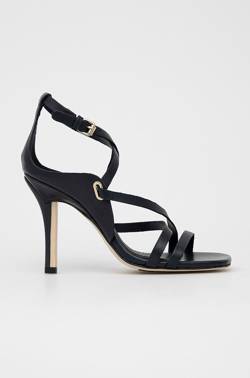 Tommy Hilfiger Δερμάτινα σανδάλια Elevated Th High Heel - Pepit.gr