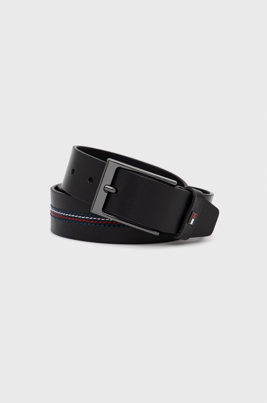 Tommy Hilfiger Δερμάτινη ζώνη Layton Adj 3.5 - Pepit.gr