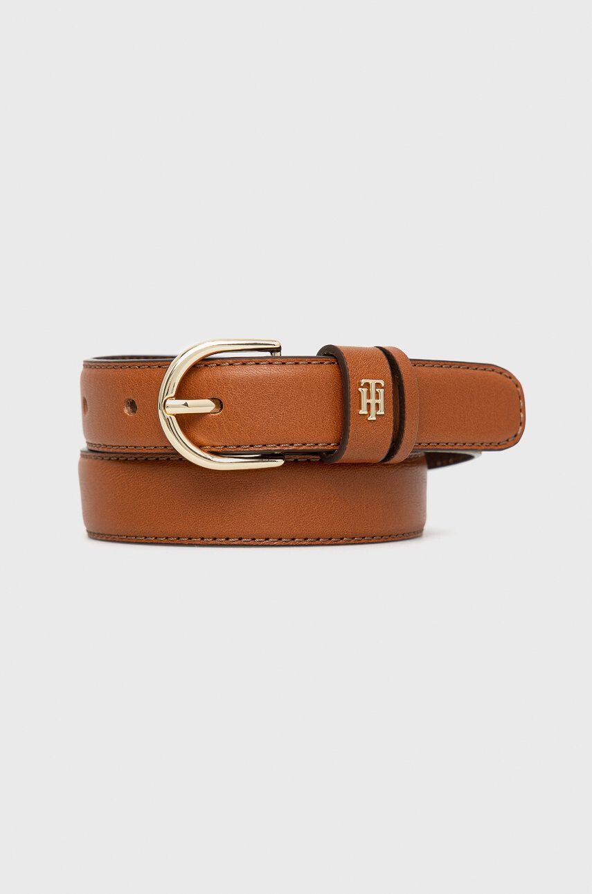 Tommy Hilfiger Δερμάτινη ζώνη Timeless Belt 2.5 Bombe - Pepit.gr