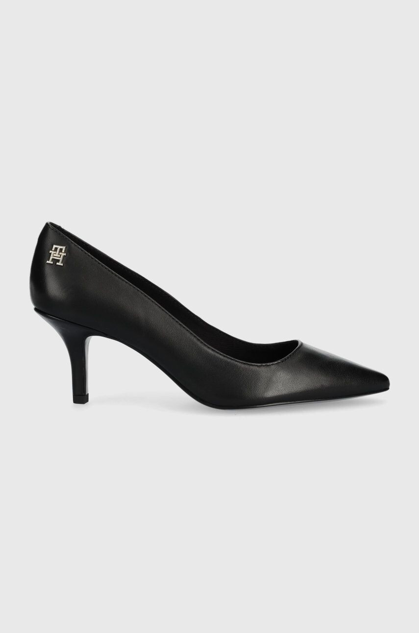 Tommy Hilfiger Δερμάτινες γόβες Fw0fw06942 Th Pointy Pump - Pepit.gr