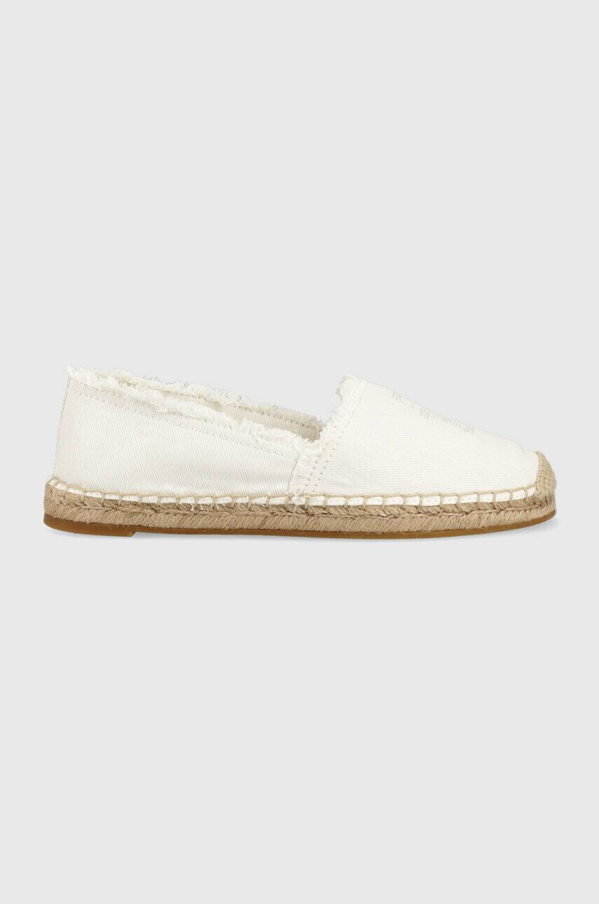 Tommy Hilfiger Εσπαντρίγιες ECRU DENIM ESPADRILLE - Pepit.gr