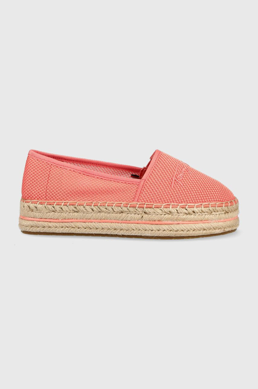 Tommy Hilfiger Εσπαντρίγιες Th Textured Flatform - Pepit.gr