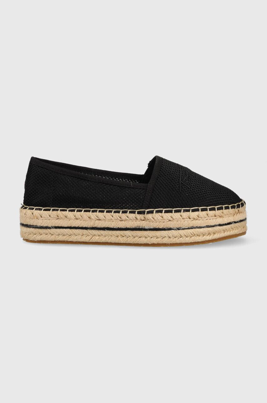 Tommy Hilfiger Εσπαντρίγιες Th Textured Flatform - Pepit.gr