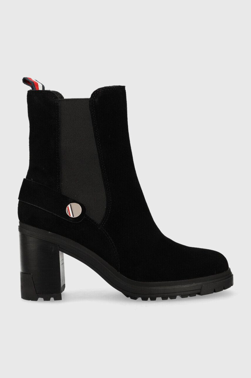 Tommy Hilfiger Μποτάκια Outdoor High Heel Boot - Pepit.gr