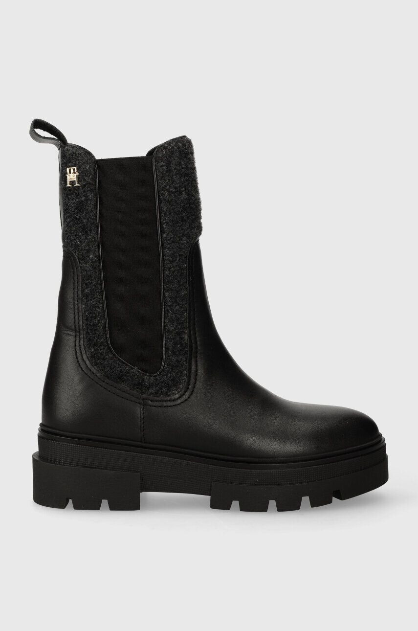 Tommy Hilfiger Μποτάκια SEASONAL FEMININE CHELSEA BOOT - Pepit.gr