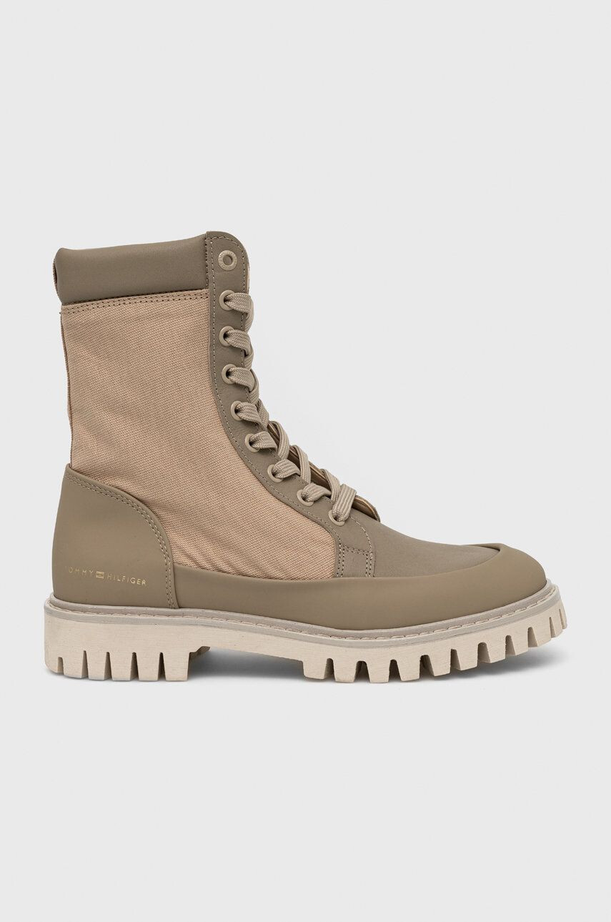 Tommy Hilfiger Μποτάκια Th Casual Lace Up Boot - Pepit.gr