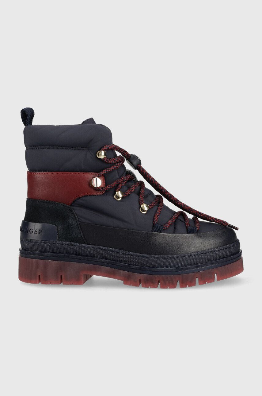 Tommy Hilfiger Μπότες χιονιού Laced Outdoor Boot - Pepit.gr