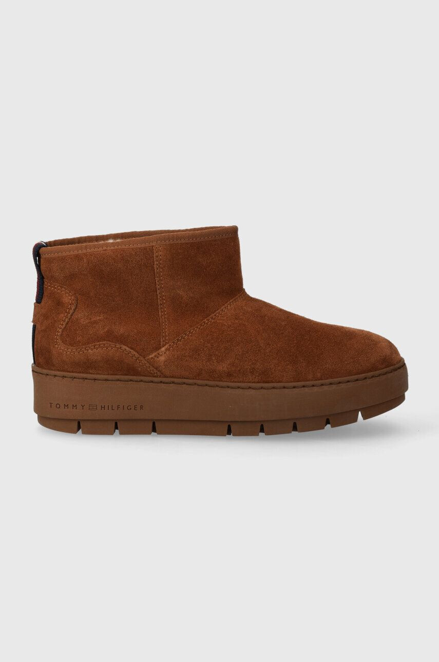 Tommy Hilfiger Μπότες χιονιού σουέτ COOL SUEDE SNOWBOOT - Pepit.gr