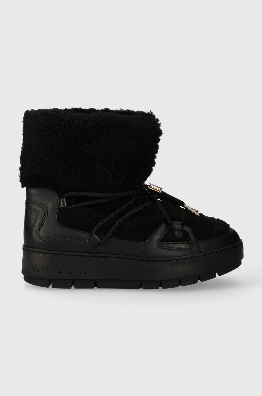 Tommy Hilfiger Μπότες χιονιού TOMMY TEDDY SNOWBOOT - Pepit.gr