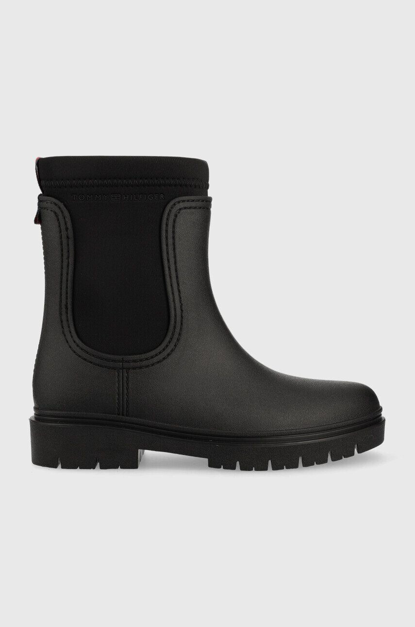 Tommy Hilfiger Ουέλλινγκτον Rain Boot Ankle - Pepit.gr