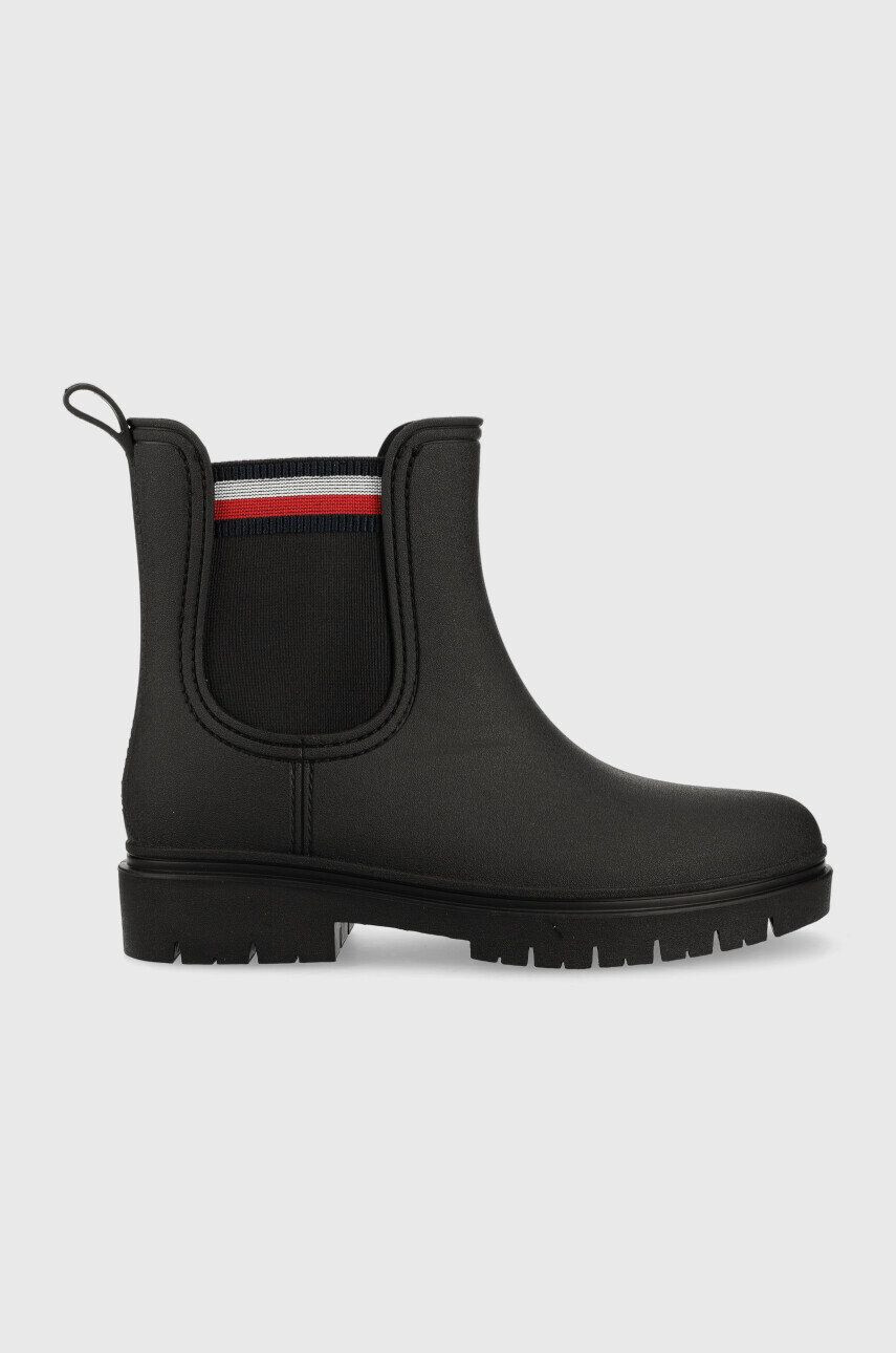 Tommy Hilfiger Ουέλλινγκτον Rain Boot Ankle Elastic - Pepit.gr