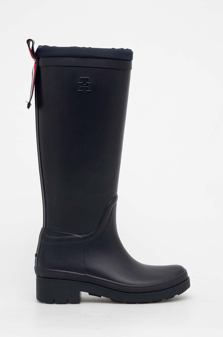 Tommy Hilfiger Ουέλλινγκτον TOMMY TARTAN RUBBERBOOT - Pepit.gr