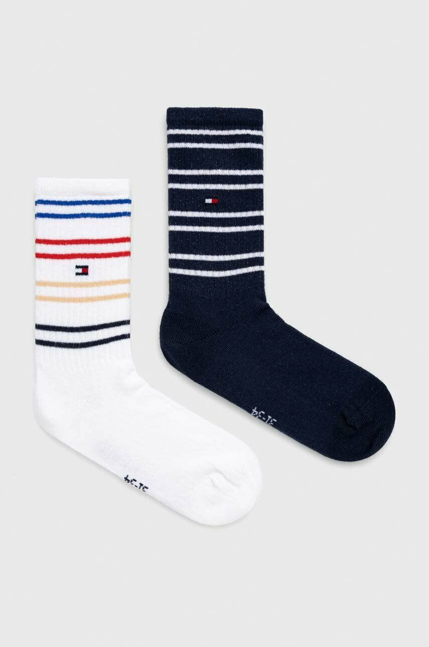 Tommy Hilfiger Παιδικές κάλτσες 2-pack χρώμα: ναυτικό μπλε - Pepit.gr