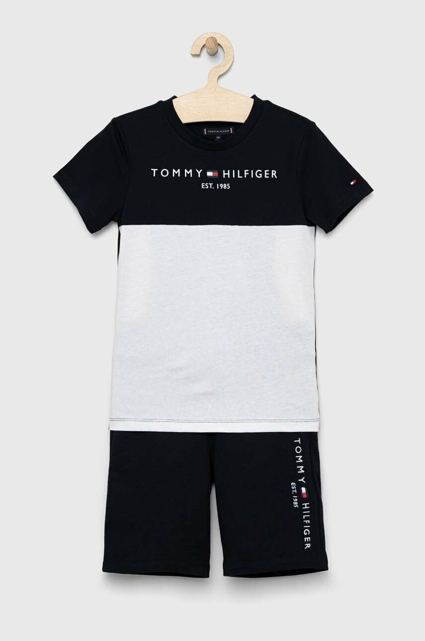 Tommy Hilfiger Παιδικό βαμβακερό σετ - Pepit.gr