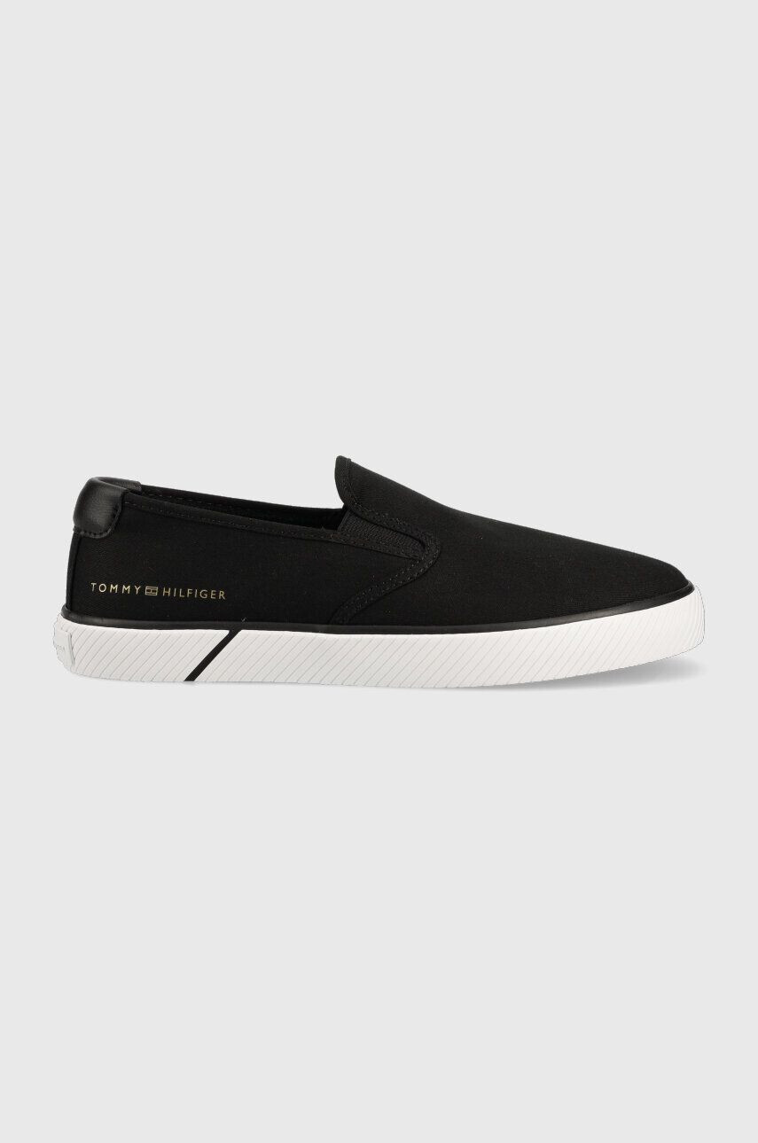 Tommy Hilfiger Πάνινα παπούτσια ESSENTIAL SLIP-ON SNEAKER BL - Pepit.gr