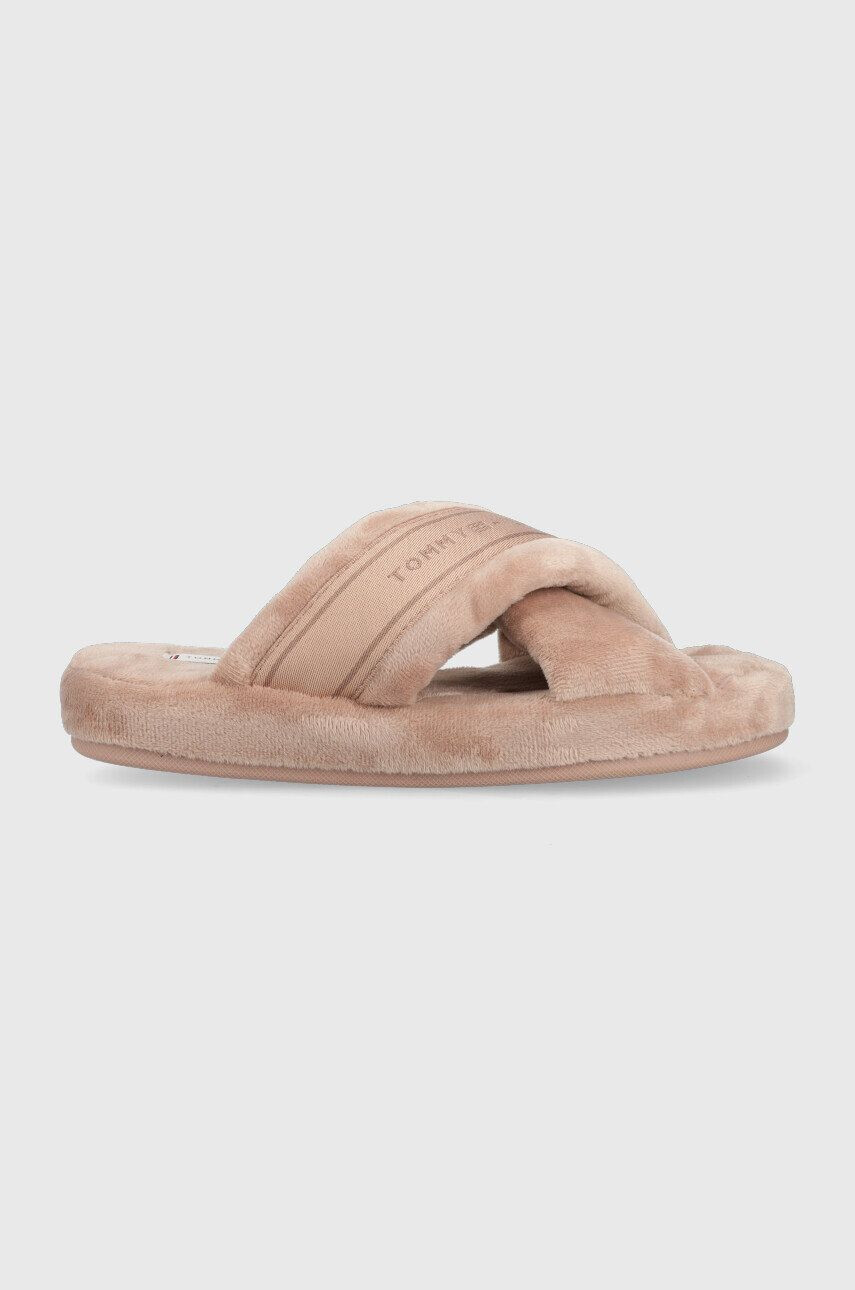 Tommy Hilfiger Παντόφλες Comfy Home Slippers With Straps - Pepit.gr