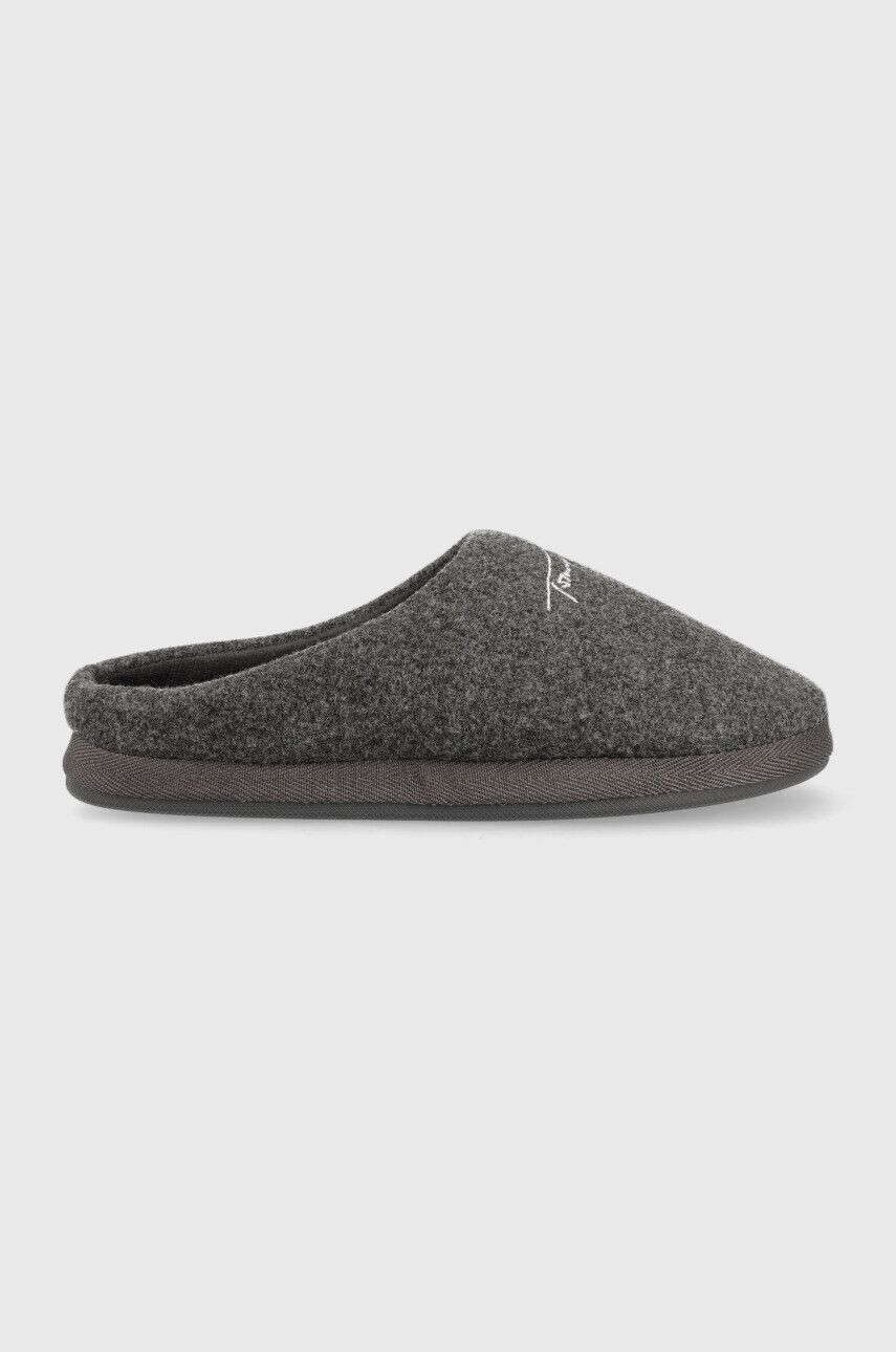 Tommy Hilfiger Παντόφλες Home Slipper Felt - Pepit.gr