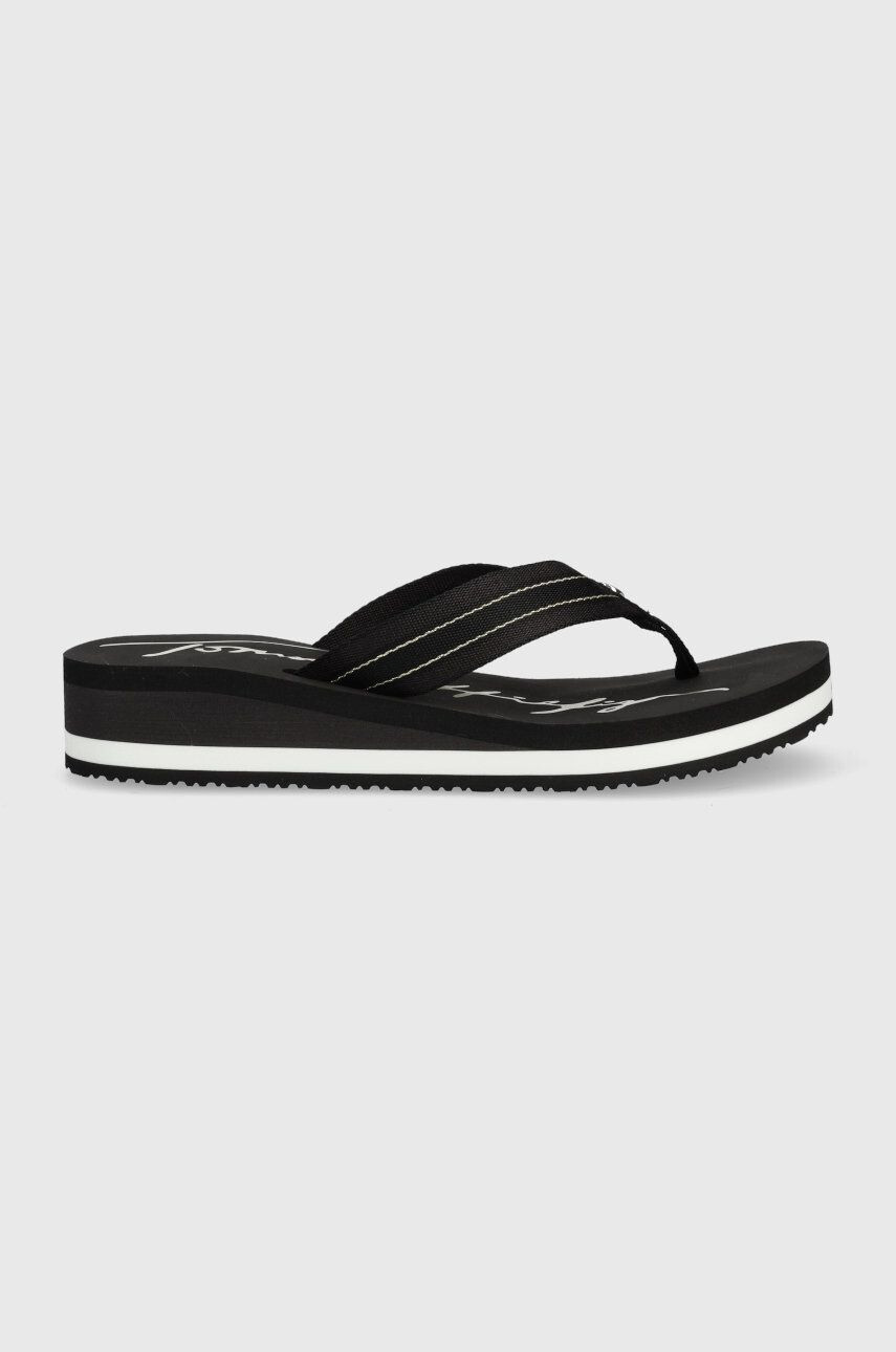 Tommy Hilfiger Σαγιονάρες Mid Siganture Beach Sandal Wmn - Pepit.gr