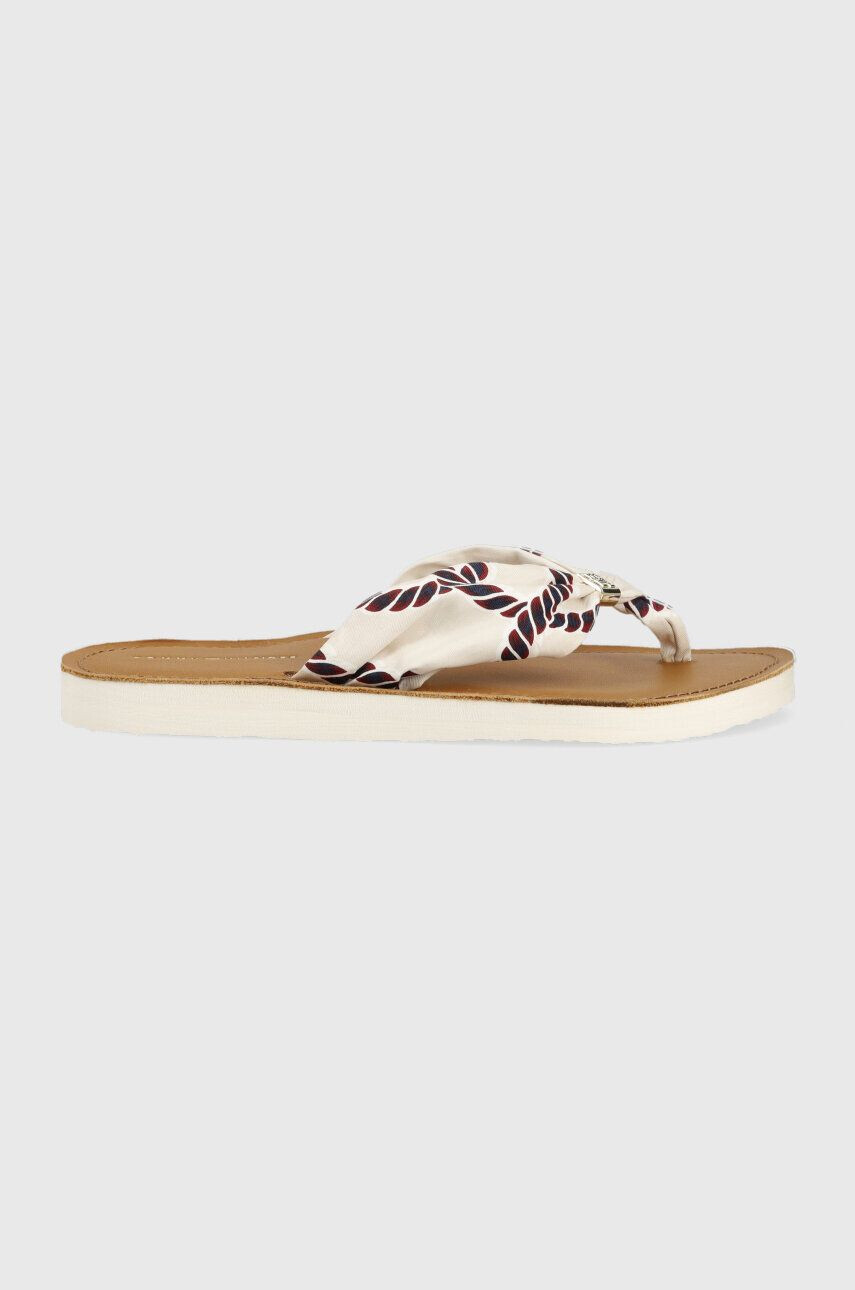 Tommy Hilfiger Σαγιονάρες TH ELEVATED BEACH SANDAL PRINT - Pepit.gr