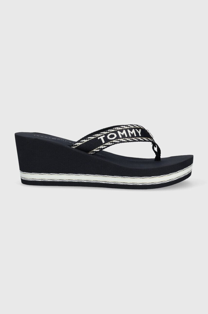 Tommy Hilfiger Σαγιονάρες TOMMY WEBBING H WEDGE SANDAL - Pepit.gr