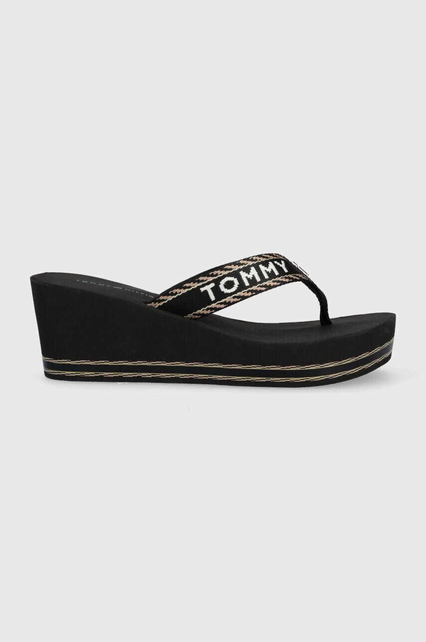 Tommy Hilfiger Σαγιονάρες TOMMY WEBBING H WEDGE SANDAL - Pepit.gr