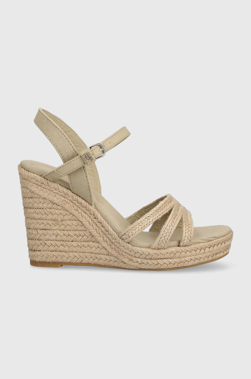 Tommy Hilfiger Σανδάλια ESSENTIAL BASIC WEDGE SANDAL - Pepit.gr