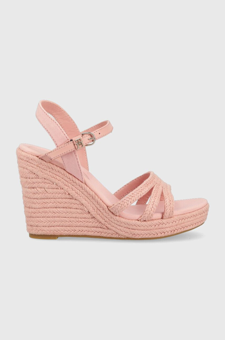 Tommy Hilfiger Σανδάλια ESSENTIAL WEDGE SANDAL - Pepit.gr