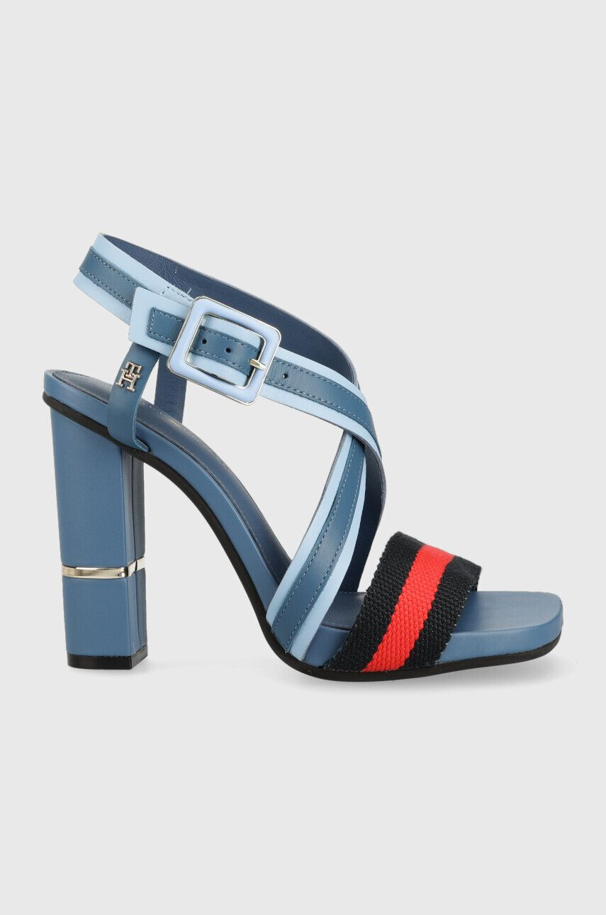 Tommy Hilfiger Σανδάλια HARDWARE BLOCK HIGH HEEL COMBO - Pepit.gr