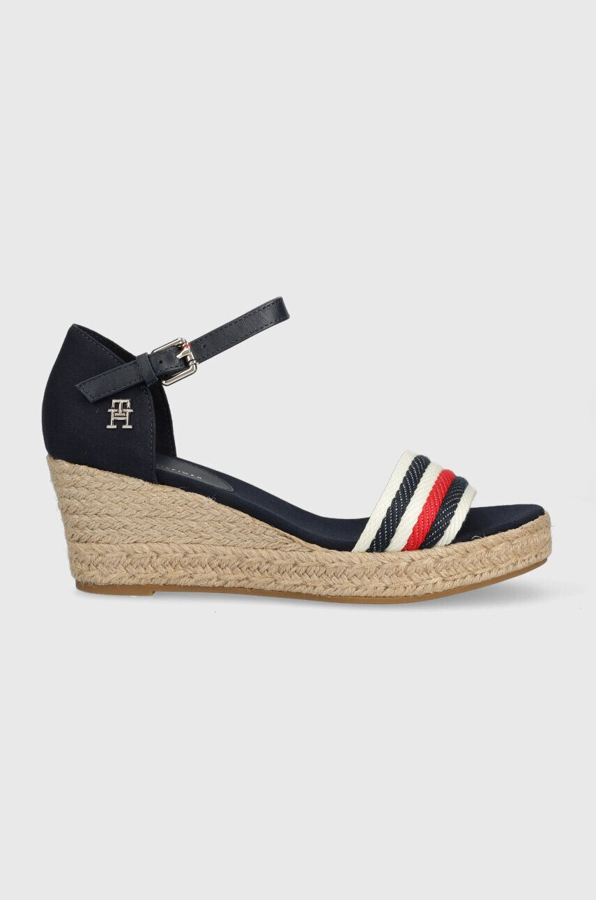 Tommy Hilfiger Σανδάλια MID WEDGE CORPORATE - Pepit.gr