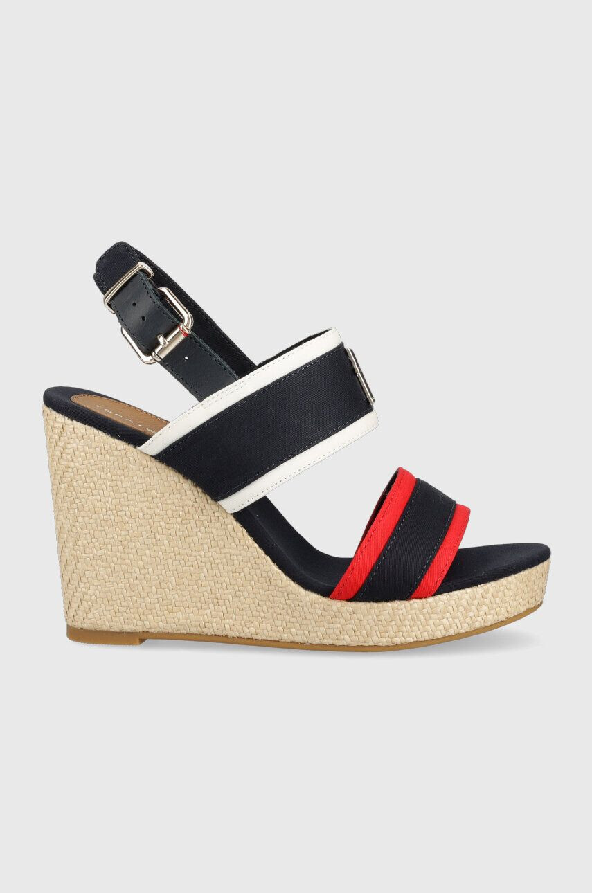 Tommy Hilfiger Σανδάλια RWB FEMININE WEDGE - Pepit.gr