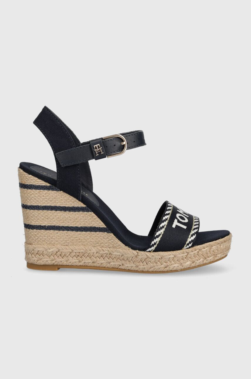 Tommy Hilfiger Σανδάλια SEASONAL WEBBING WEDGE - Pepit.gr