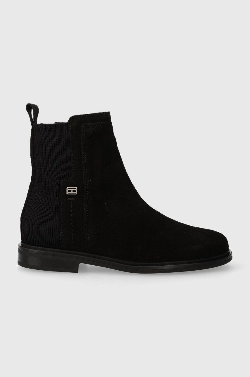 Tommy Hilfiger Σουέτ μπότες TOMMY ESSENTIALS BOOT - Pepit.gr