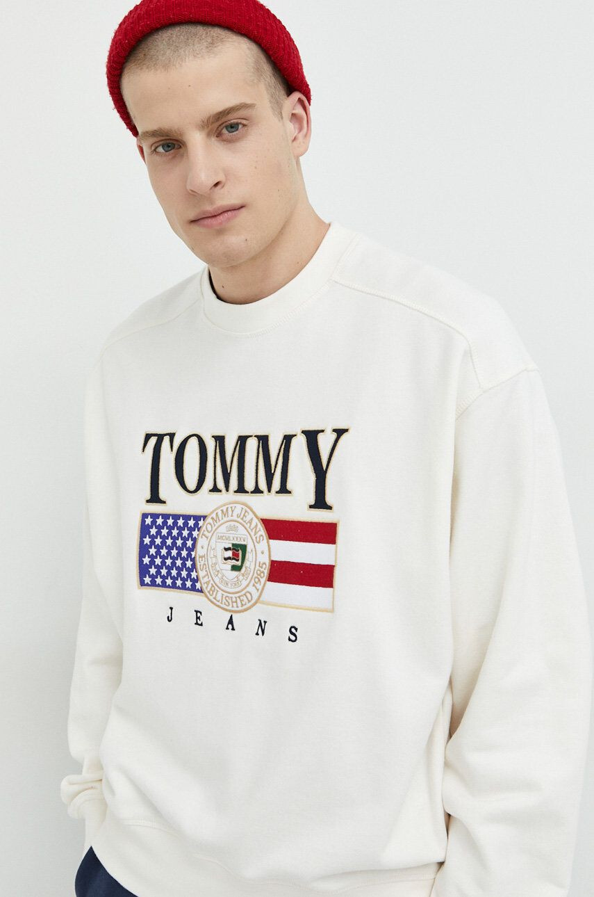 Tommy Jeans Βαμβακερή μπλούζα - Pepit.gr