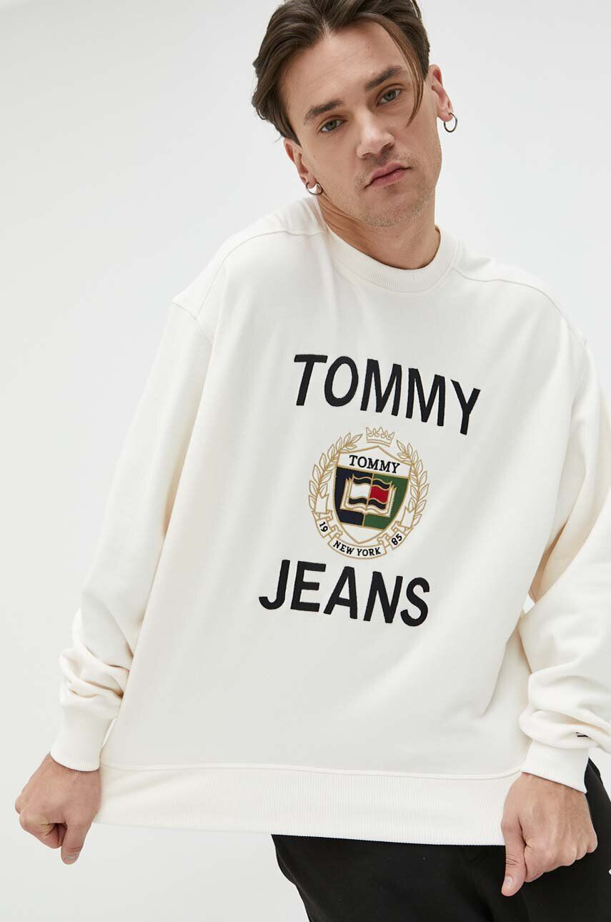 Tommy Jeans Βαμβακερή μπλούζα - Pepit.gr