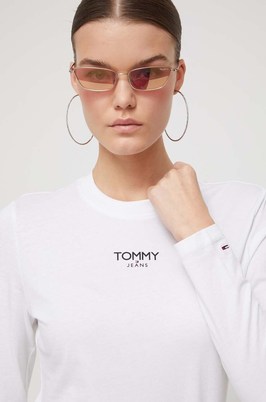 Tommy Jeans Βαμβακερή μπλούζα με μακριά μανίκια - Pepit.gr