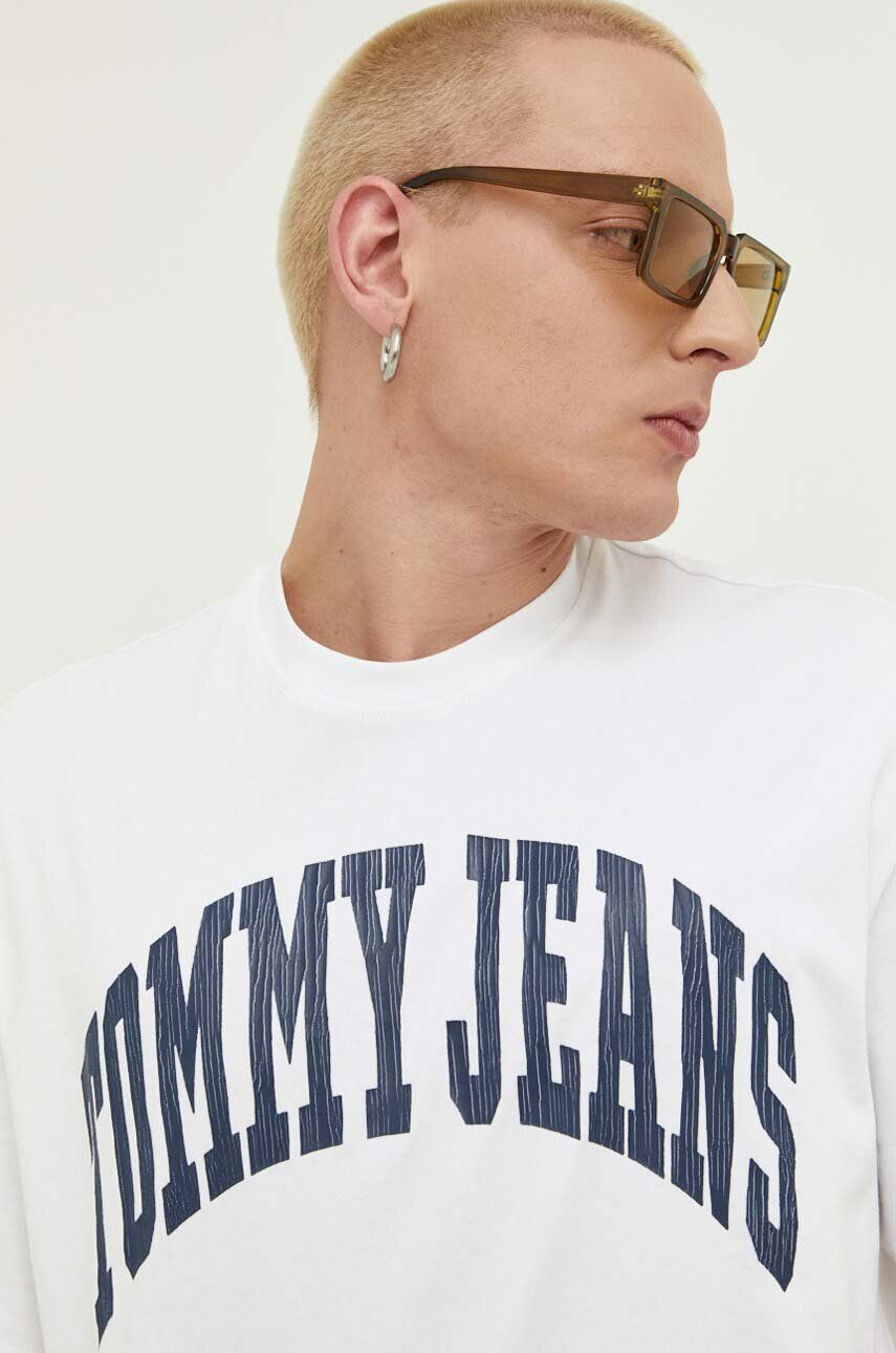 Tommy Jeans Βαμβακερό μπλουζάκι - Pepit.gr