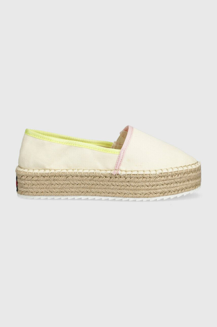 Tommy Jeans Εσπαντρίγιες FLATFORM ESPADRILLE - Pepit.gr