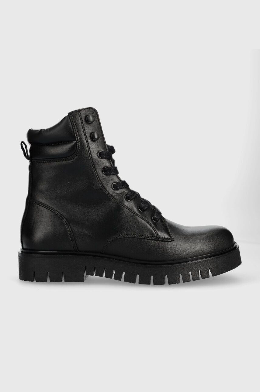 Tommy Jeans Μποτάκια εργασίας TJW LACE UP BOOT - Pepit.gr