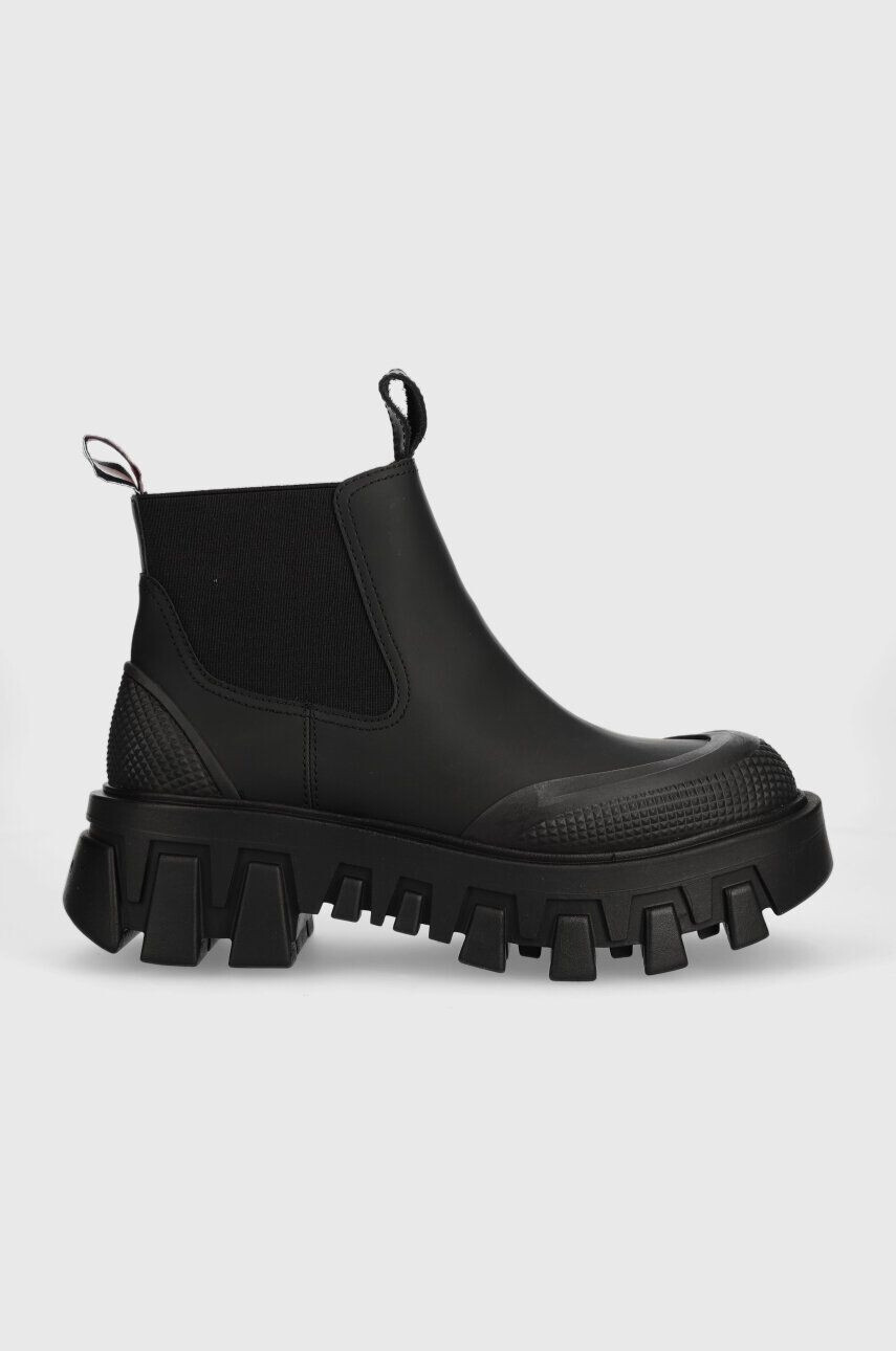 Tommy Jeans Μποτάκια TJW RUBBER RAIN BOOT - Pepit.gr