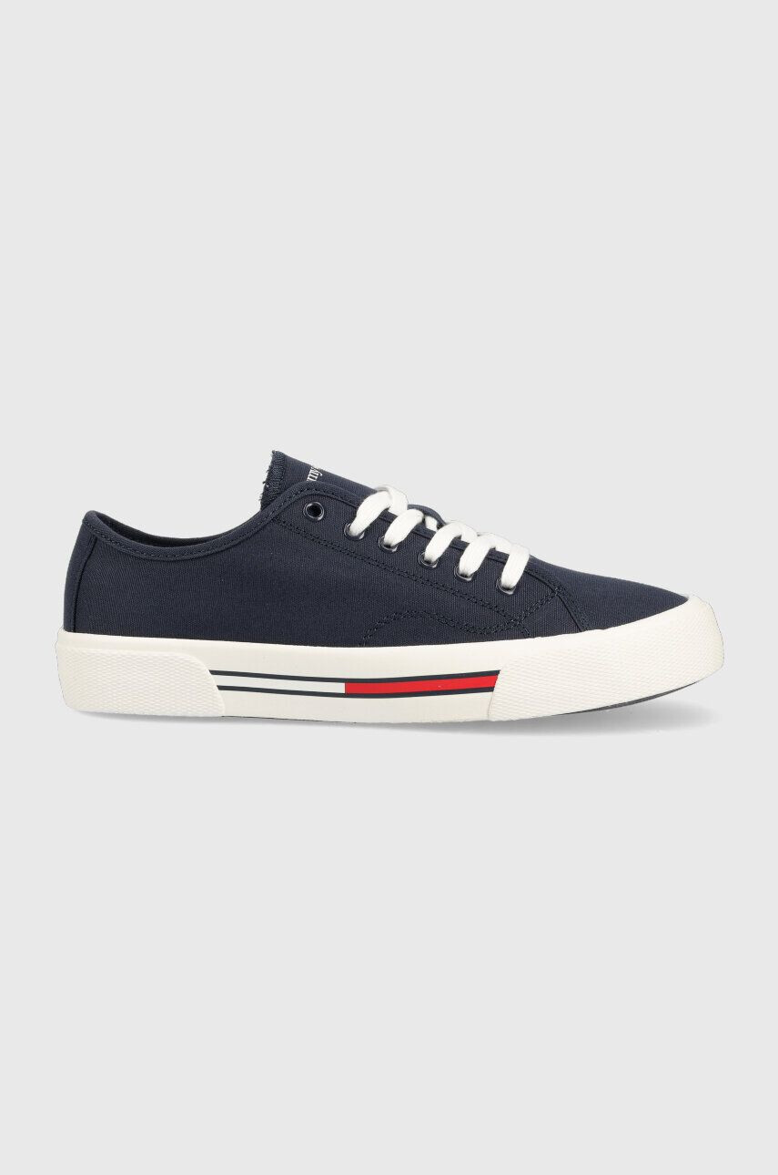 Tommy Jeans Πάνινα παπούτσια LOW CUT WMNS CANVAS - Pepit.gr