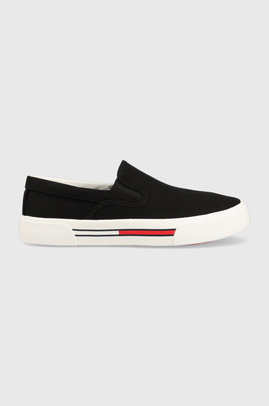 Tommy Jeans Πάνινα παπούτσια SLIP-ON SIGNATURE DETAILING - Pepit.gr